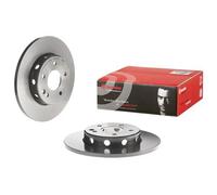 2x Disque de frein plein 08.4750.41 BREMBO pour MERCEDES-BENZ