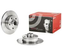 2x Disque de frein plein 08.5005.20 BREMBO pour VW SEAT