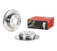 2x Disque de frein plein 08.5178.10 BREMBO pour MERCEDES-BENZ CLASSE E 124 Coupé