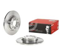 Brembo Disque de frein 08.5186.20 Avant plein - Jeu de 2 pour Volvo 480/440/460