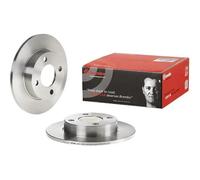 Brembo Disque de frein 08.5213.10 plein arrière 245 mm pour Audi 80/90 B2 - Jeu de 2