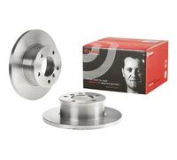 2x Disque de frein plein 08.5444.10 BREMBO pour MERCEDES-BENZ PUCH