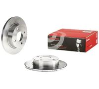 2x Disque de frein plein 08.5691.10 BREMBO pour NISSAN MICRA II