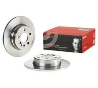 2x Disque de frein plein 08.5725.10 BREMBO pour MERCEDES-BENZ CLASSE S