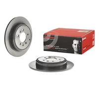 2x Disque de frein plein 08.7716.21 BREMBO pour PEUGEOT 607