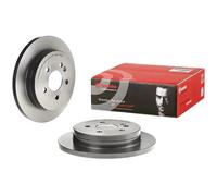 Brembo Disques de frein arrière 08.7936.11 pleins anti-corrosion - 2x pour Mercedes-Benz Classe M