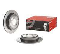 2x Disque de frein plein 08.9163.75 BREMBO pour MINI MINI MINI Décapotable