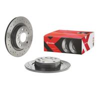 Brembo Disque de frein plein 08.9511.1X - 2x (pour Cadillac, Saab, Opel)