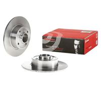 2x Disque de frein plein 08.A141.17 BREMBO pour RENAULT THALIA II MEGANE II WIND