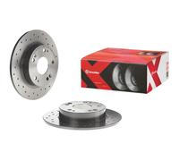 Disque de frein BREMBO 08A1471X arrière, perforé, perforé, plein, 1 pièce