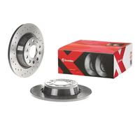 2x Disque de frein plein 08.A202.1X BREMBO pour VW AUDI SKODA SEAT