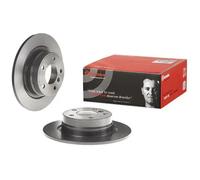 Brembo Disque de frein 08A20511 – arrière plein, haute teneur en carbone – 1 pièce