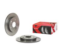 Brembo Disque de frein 08.A534.2X plein pour Toyota Corolla à trois volumes 2x