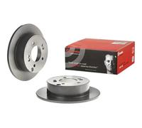 2x Disque de frein plein 08.A631.11 BREMBO pour KIA CARENS III Monospace