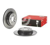 2x Disque de frein plein 08.A734.11 BREMBO pour MERCEDES-BENZ CLASSE S SL