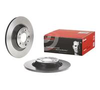 2x Disque de frein plein 08.A816.11 BREMBO pour AUDI A6 Allroad C6
