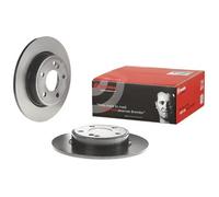 Brembo Disque de frein 08B34741 arrière, plein, à haute teneur en carbone, 1 pièce