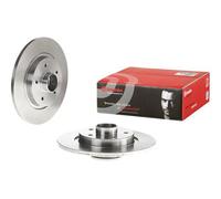 2x Disque de frein plein 08.B395.27 BREMBO pour RENAULT MERCEDES-BENZ