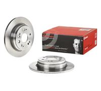 2x Disque de frein plein 08.B586.10 BREMBO pour HONDA STREAM FR-V