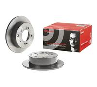 2x Disque de frein plein 08.B667.11 BREMBO pour KIA SOUL I