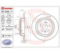 Disque de frein BREMBO 08.E295.11