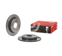 2x Disque de frein plein 08.E527.11 BREMBO pour HONDA JAZZ V