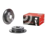 2x Disque de frein plein 08.E764.11 BREMBO pour DAEWOO CHEVROLET