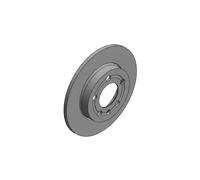 2x Disque de frein plein 100.1248.20 ZIMMERMANN pour VW SKODA AUDI
