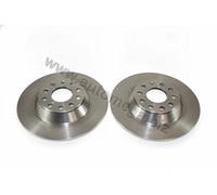 2x Disque de frein plein 120017710 AUTOMEGA pour AUDI A6 C6 A6 C6 Avant