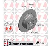 ZIMMERMANN 150.3435.20 Disque de frein