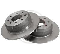 2x Disque de frein plein 15005 A.B.S. pour ALFA ROMEO 1750-2000 GIULIA GIULIA GT