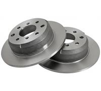 2x Disque de frein plein 15005 A.B.S. pour ALFA ROMEO 1750-2000 GIULIA GIULIA GT