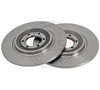 2x Disque de frein plein 15010 A.B.S. pour ALFA ROMEO 75 90 ALFETTA ALFETTA GT