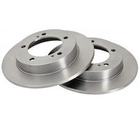 ABS All Brake Systems Disque de frein 15657 plein Ø290 mm 10 mm 2 pièces pour Suzuki SJ410/SJ413