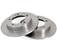 2x Disque de frein plein 15657 A.B.S. pour SUZUKI SJ410 SJ413 SJ410 Cabrio