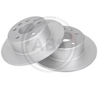 2x Disque de frein plein 15736 A.B.S. pour MERCEDES-BENZ SL 123 A trois volumes