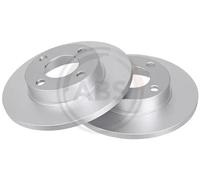 2x Disque de frein plein 15745 A.B.S. pour AUDI 80 B3 A trois volumes 90 B3