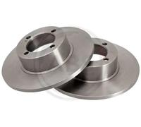 2x Disque de frein plein 15747 A.B.S. pour BEDFORD OPEL VAUXHALL