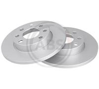 2x Disque de frein plein 15748 A.B.S. pour OPEL CORSA A TR KADETT D KADETT E