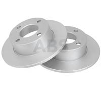 2x Disque de frein plein 15749 A.B.S. pour AUDI 80 B3 A trois volumes COUPE B3