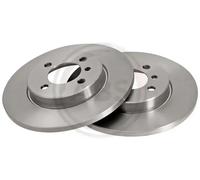 2x Disque de frein plein 15766 A.B.S. pour BMW 3 3 Décapotable