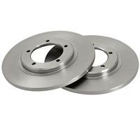 2x Disque de frein plein 15843 A.B.S. pour DAIHATSU BERTONE