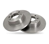 2x Disque de frein plein 15959 A.B.S. pour RENAULT 18 25 FUEGO ESPACE I