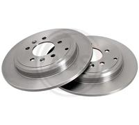 2x Disque de frein plein 15982 A.B.S. pour PEUGEOT 605