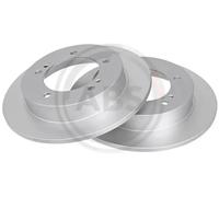 2x Disque de frein plein 15988 A.B.S. pour SUZUKI GEO