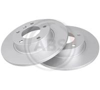 2x Disque de frein plein 16086 A.B.S. pour BMW 3 3 Coupé 3 Touring Z3 Roadster