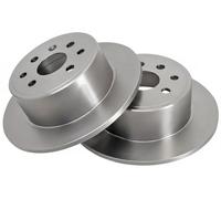 2x Disque de frein plein 16092 A.B.S. pour OPEL VECTRA A CALIBRA A
