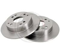 2x Disque de frein plein 16147 A.B.S. pour HONDA ROVER