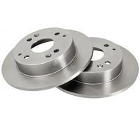 2x Disque de frein plein 16147 A.B.S. pour ROVER HONDA