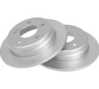 2x Disque de frein plein 16180 A.B.S. pour MERCEDES-BENZ